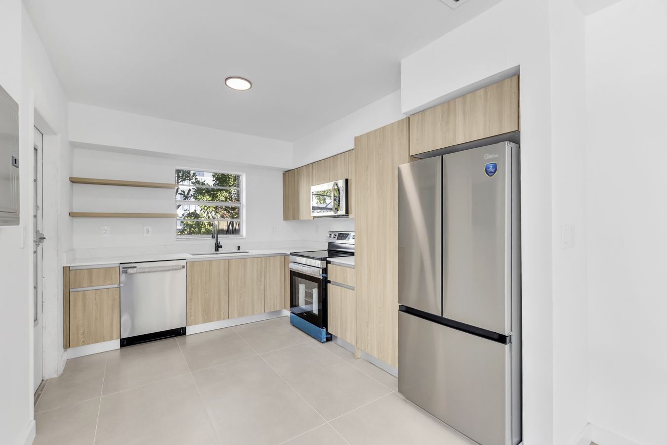Renovated kitchen