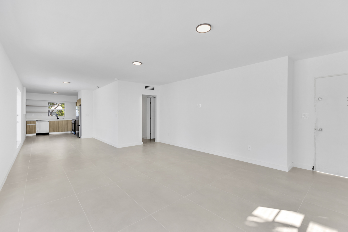 Renovated living area
